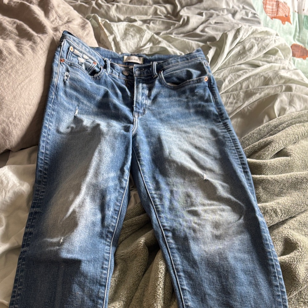 Women's AE77 Premium Denim. Mom Jeans size 8
